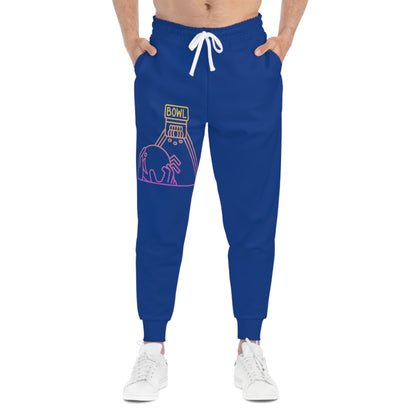 Athletic Joggers: Bowling Dark Blue