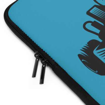 Laptop Sleeve: Racing Turquoise