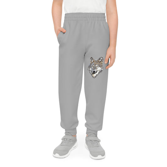 Youth Joggers: Wolves Lite Grey