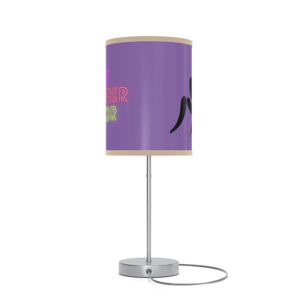 Lamp on a Stand, US|CA plug: Wrestling Lite Purple