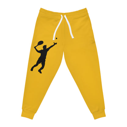 Athletic Joggers: Tennis Yellow