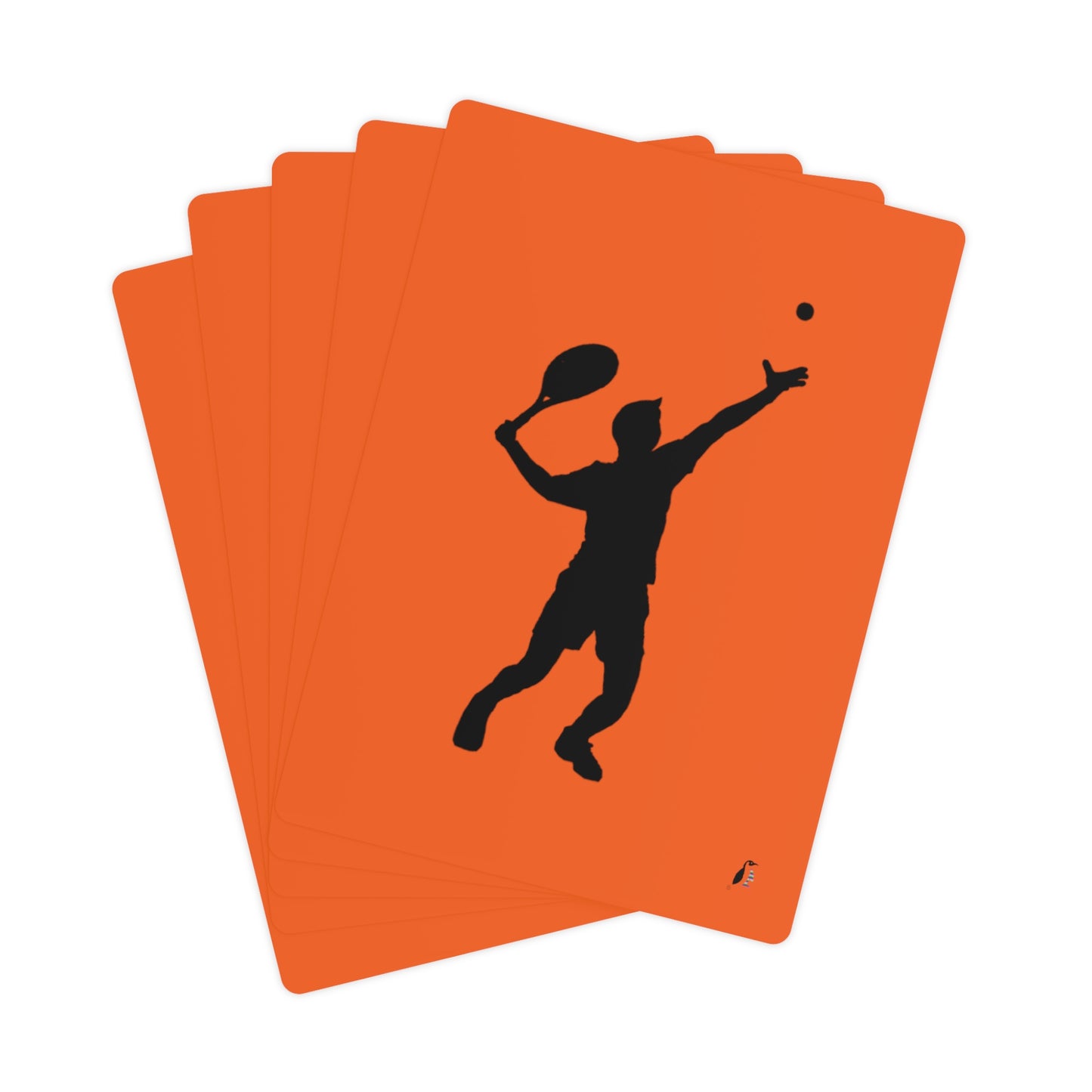 Poker Cards: Tennis Orange