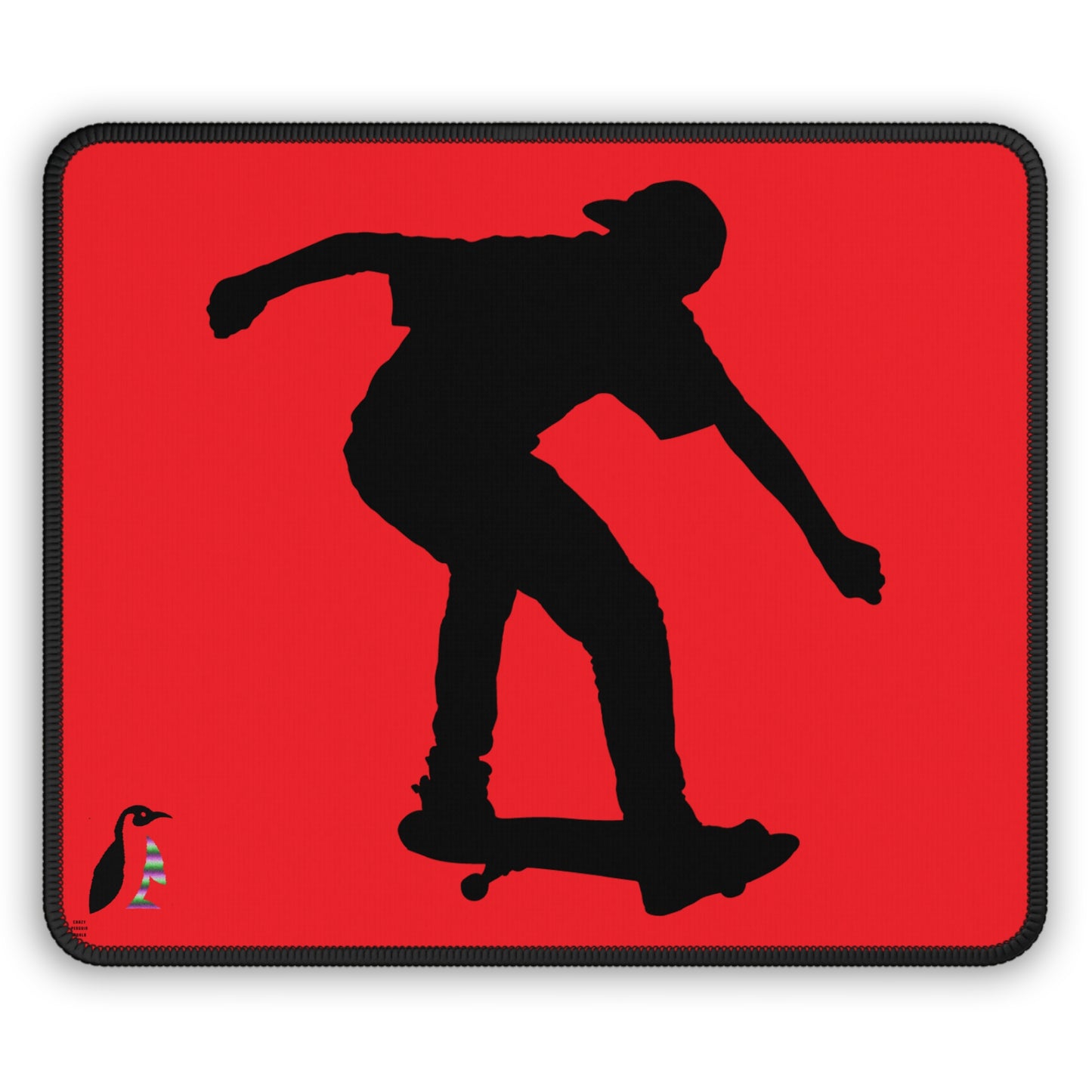 Gaming Mouse Pad: Skateboarding Red