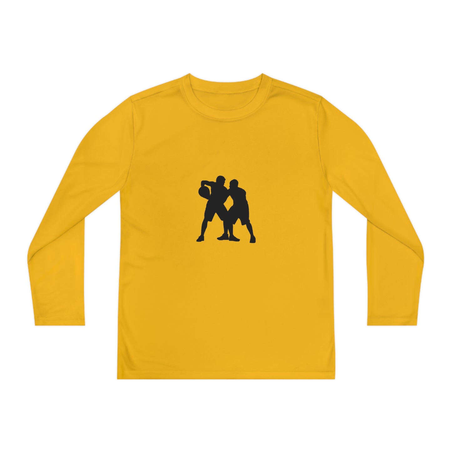 Youth Long Sleeve Competitor Tee: Basketball