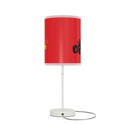 Lamp on a Stand, US|CA plug: Racing Red