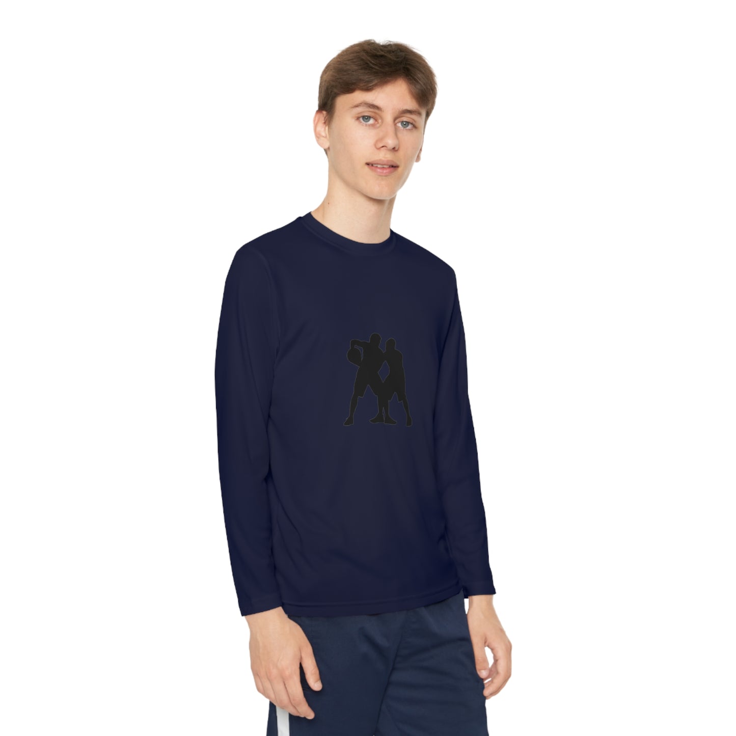 Youth Long Sleeve Competitor Tee: Basketbol 