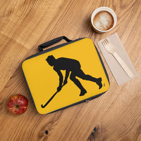Lunch Bag: Hockey Yellow