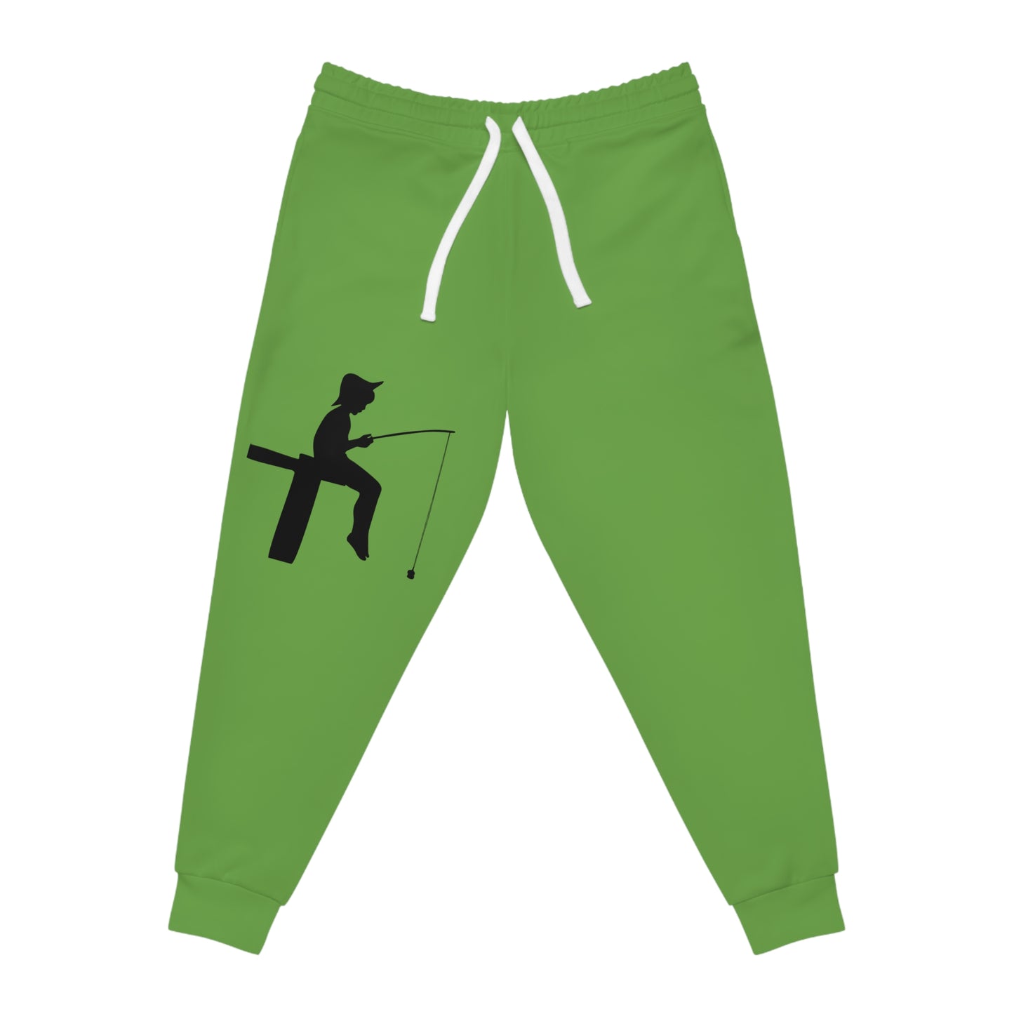 Athletic Joggers: Fishing Green