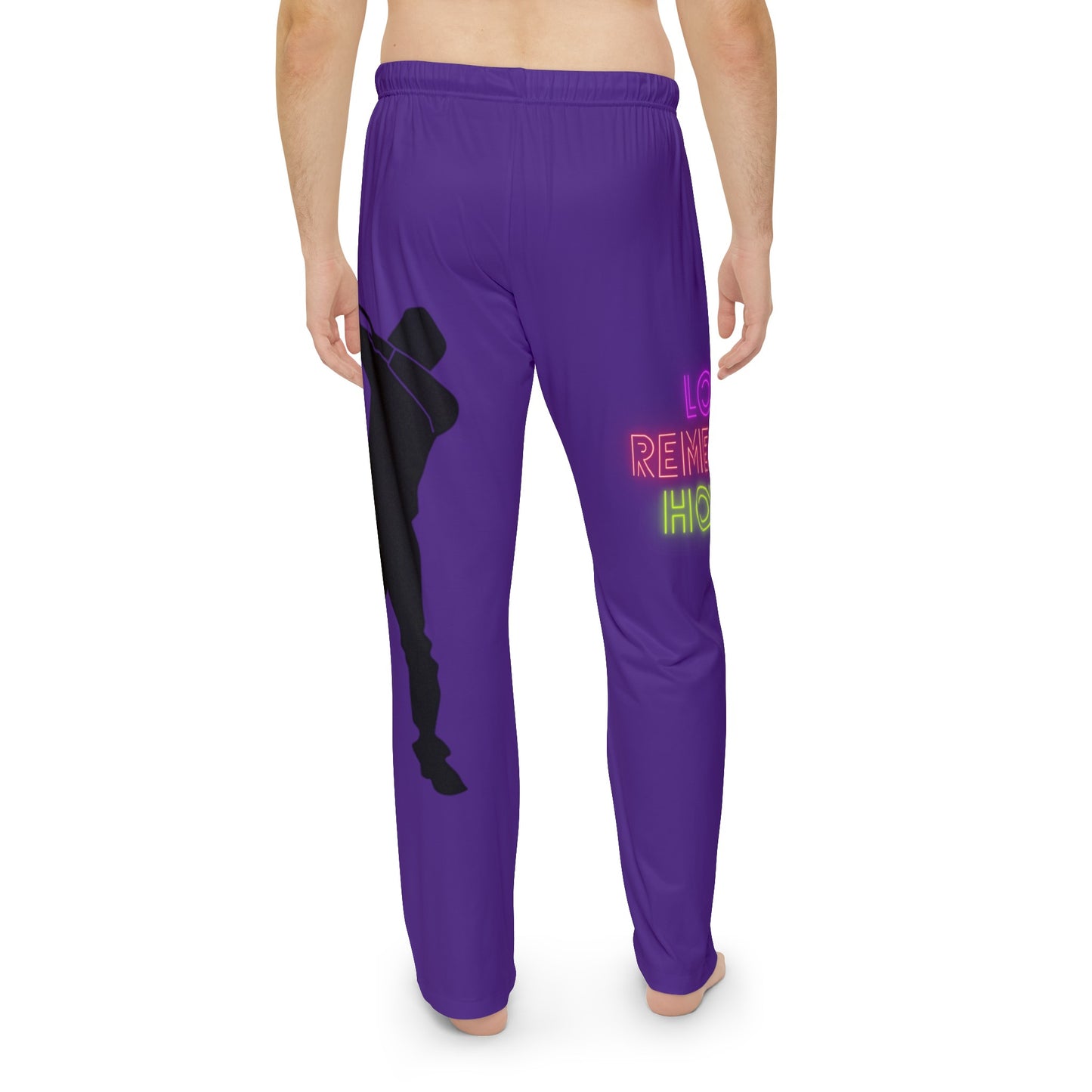 Men's Pajama Pants: Dance Purple