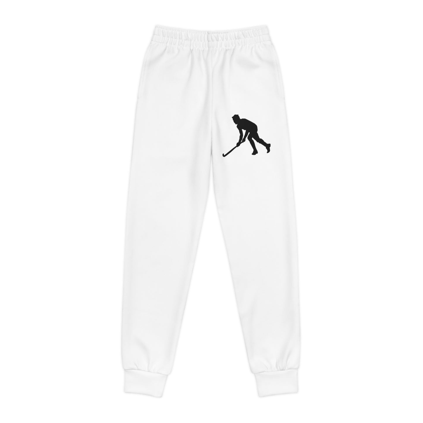 Youth Joggers: Hockey White