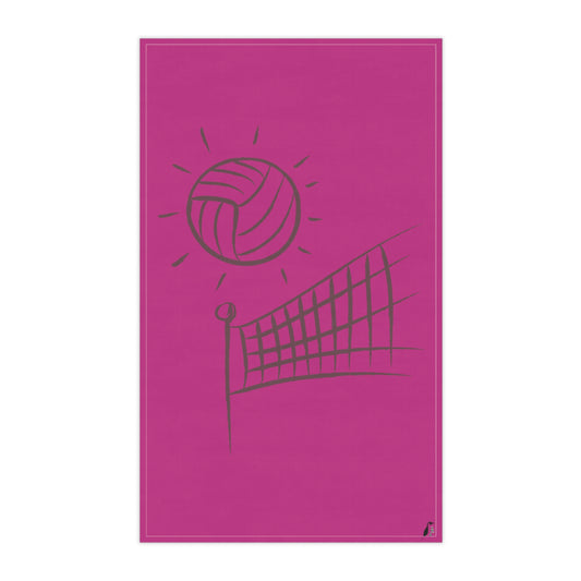 Kitchen Towel: Volleyball Pink