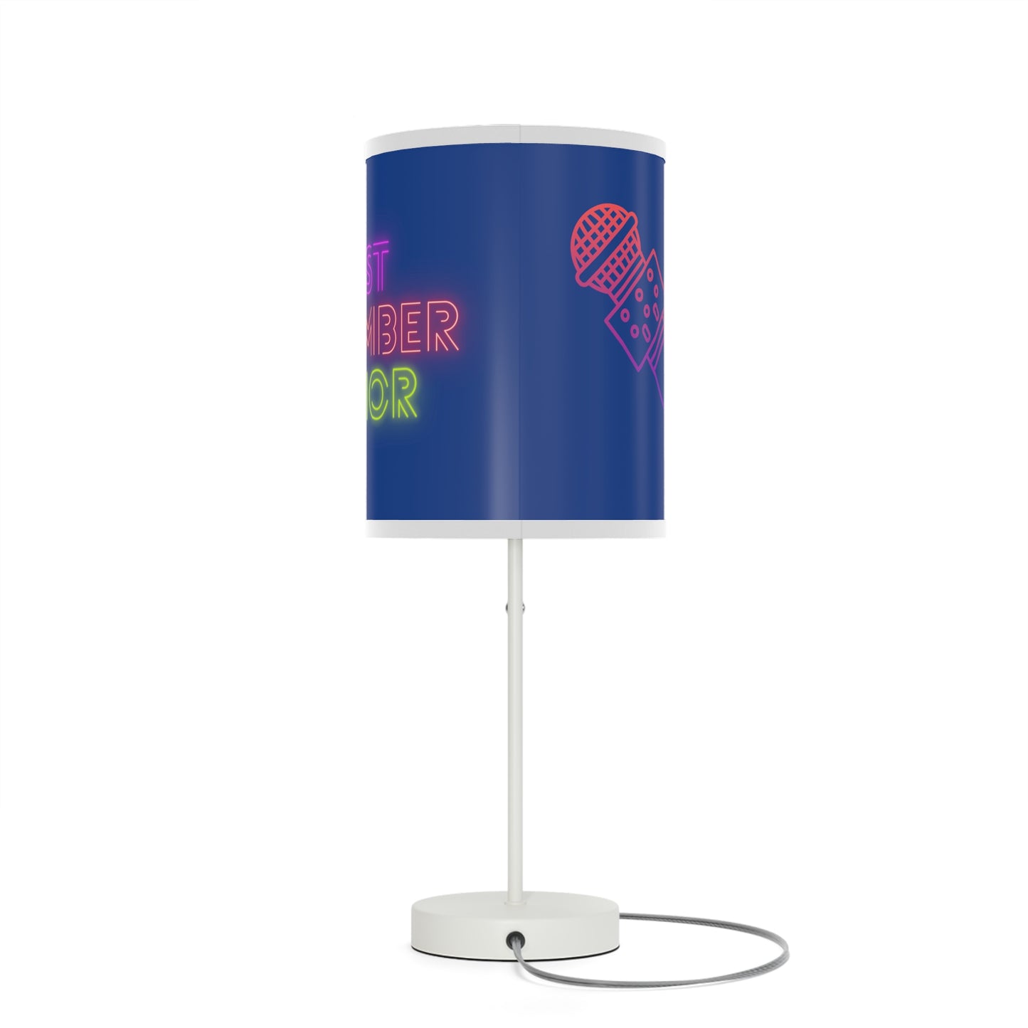 Lamp on a Stand, US|CA plug: Music Dark Blue