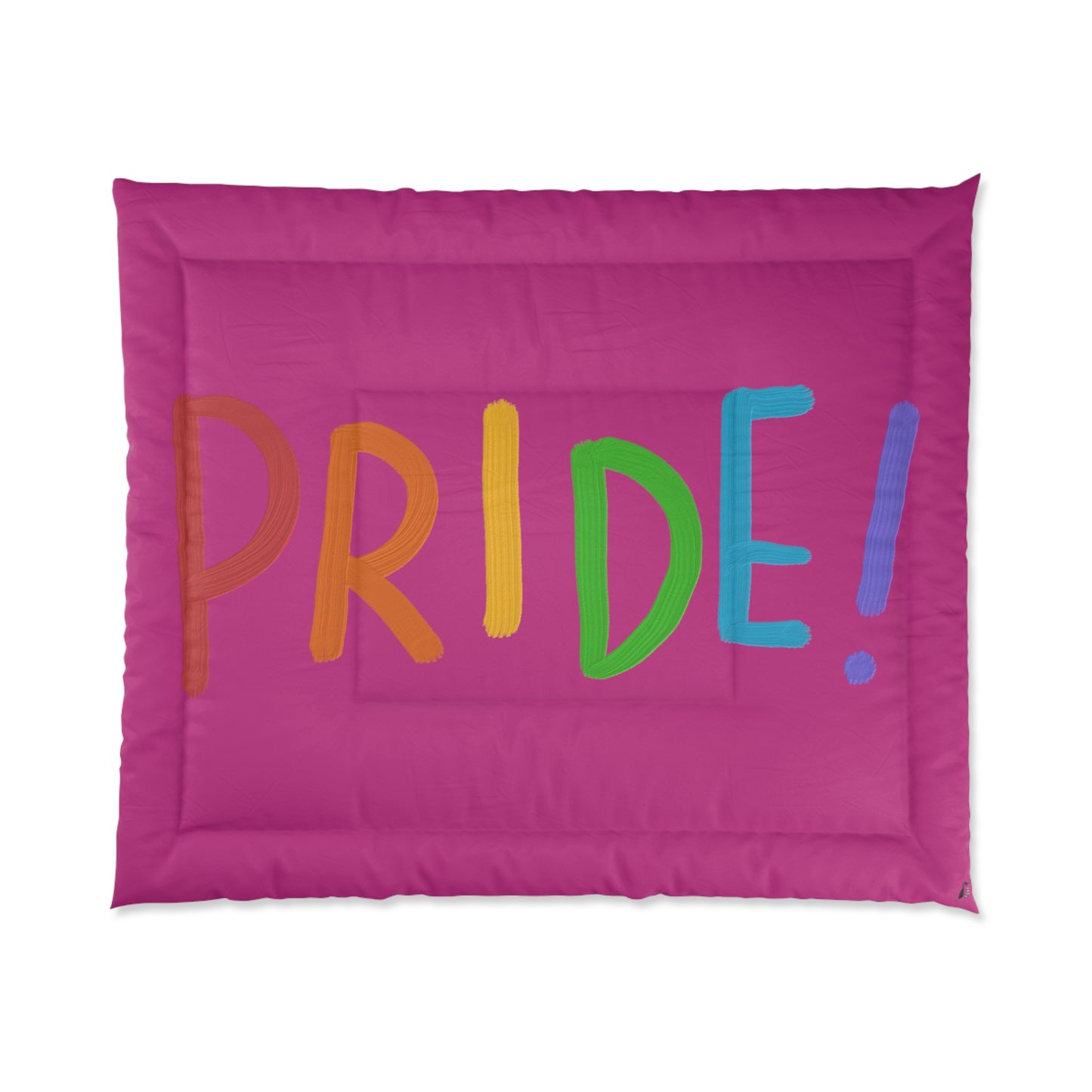 Comforter: LGBTQ Pride Pink