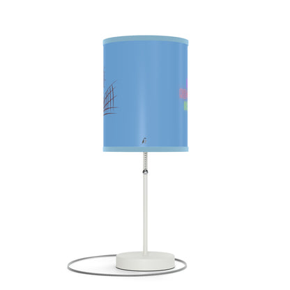 Lamp on a Stand, US|CA plug: Volleyball Lite Blue