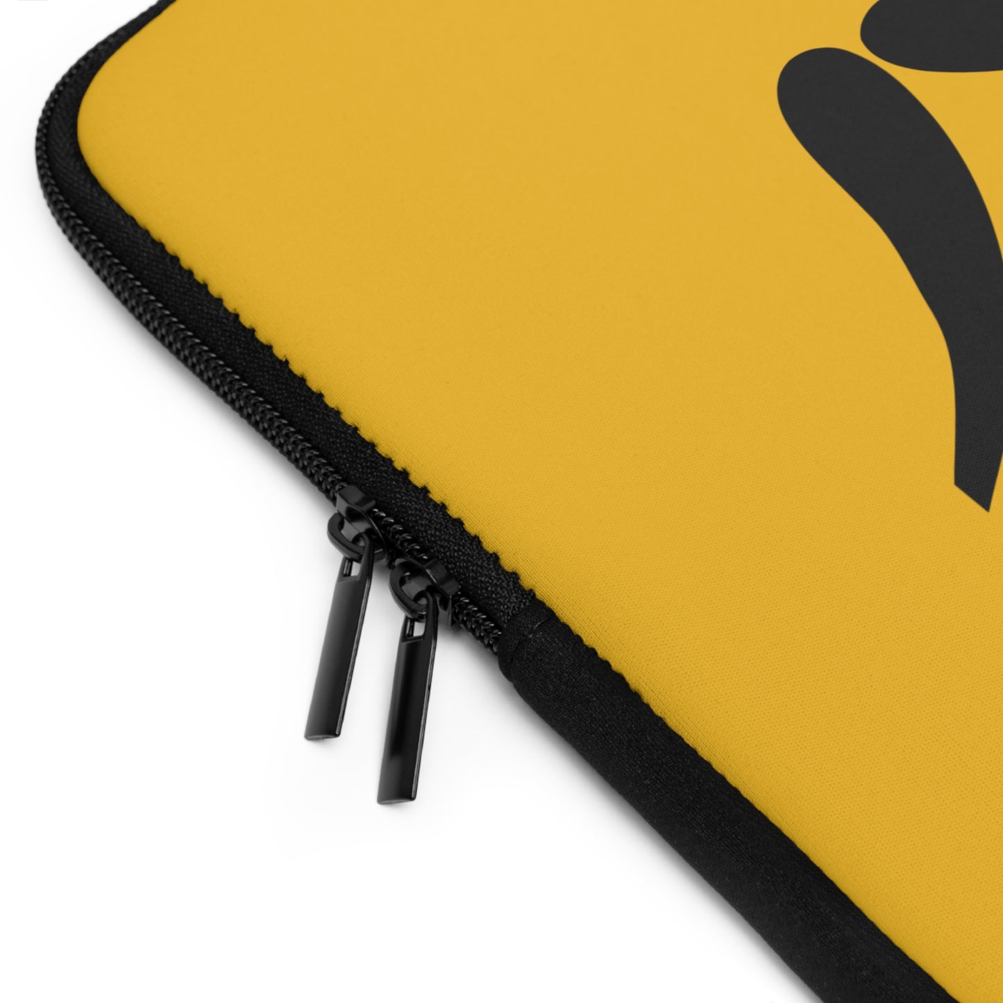 Laptop Sleeve: Wrestling Yellow