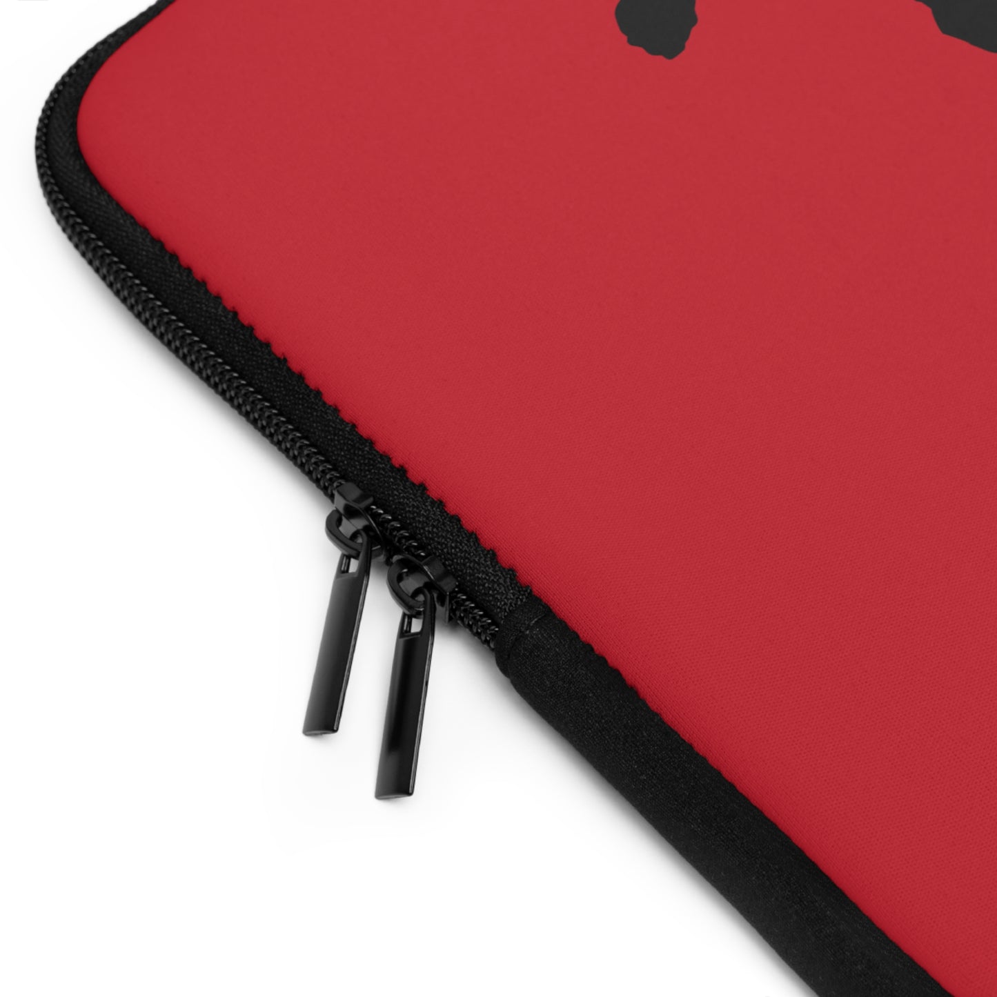 Laptop Sleeve: Skateboarding Dark Red