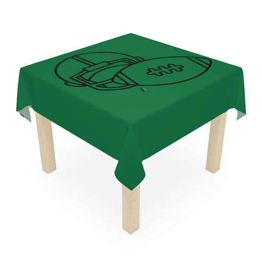 Tablecloth: Football Dark Green