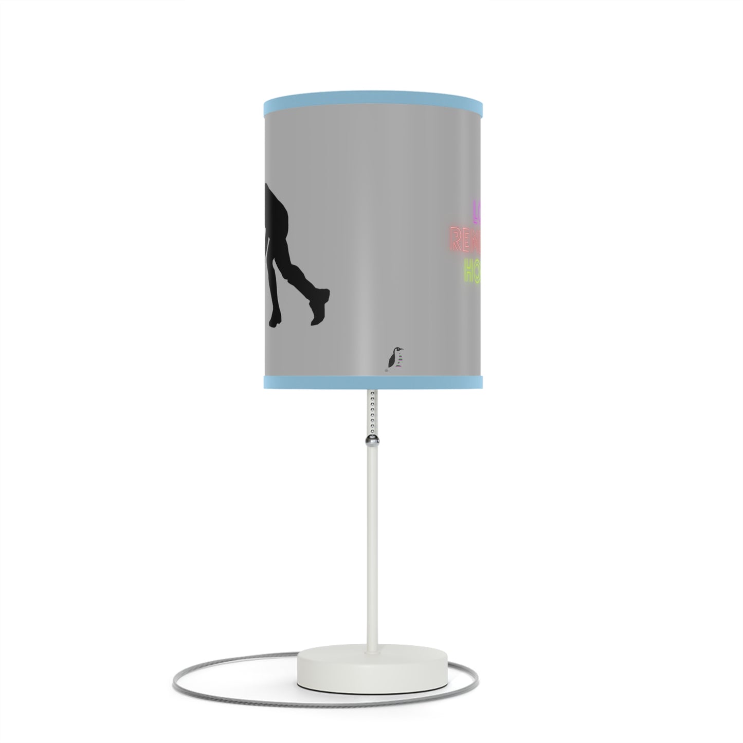 Lamp on a Stand, US|CA plug: Hockey Lite Grey