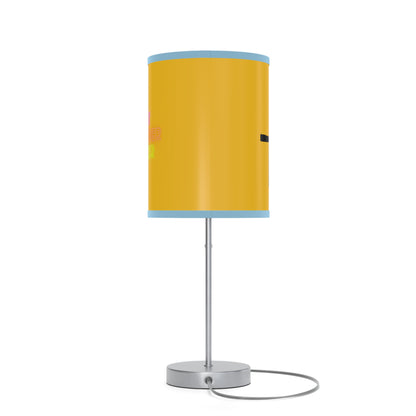 Lamp on a Stand, US|CA plug: Fishing Yellow