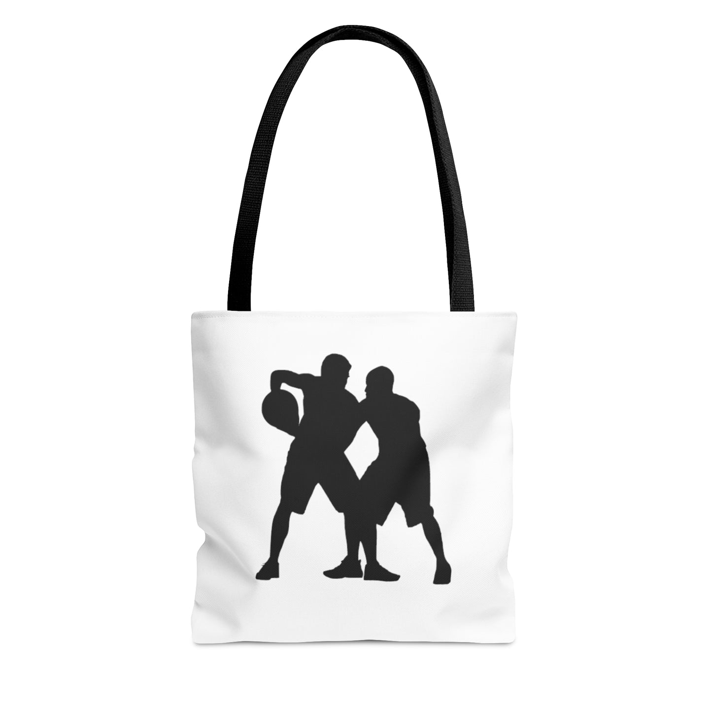 Tote Bag: Basketball White