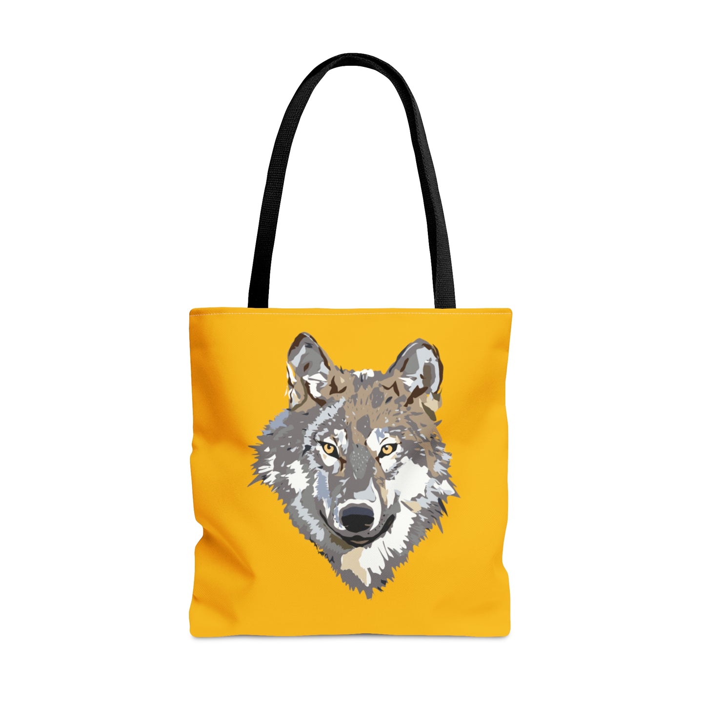 Tote Bag: Wolves Yellow