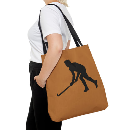 Tote Bag: Hockey Lite Brown