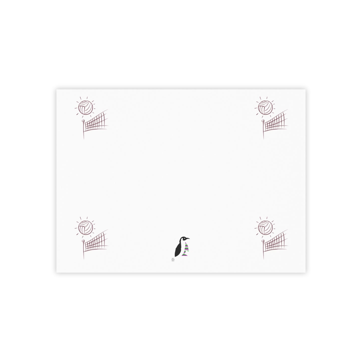 Post-it® Note Pads: Volleyball White