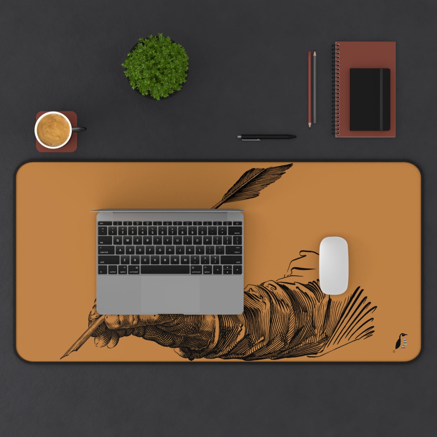 Desk Mat: Writing Lite Brown