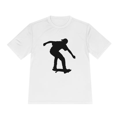 Moisture Wicking Tee: Skateboarding #1