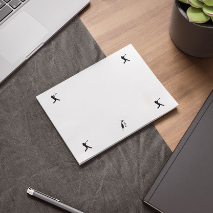 Post-it® Note Pads: Baseball White