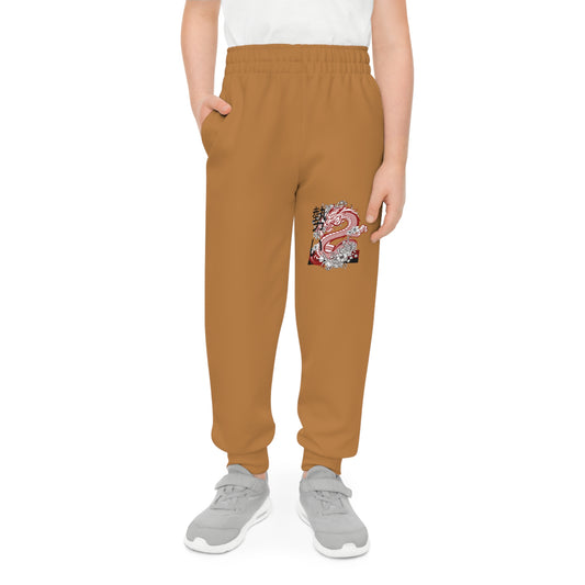 Youth Joggers: Dragons Lite Brown