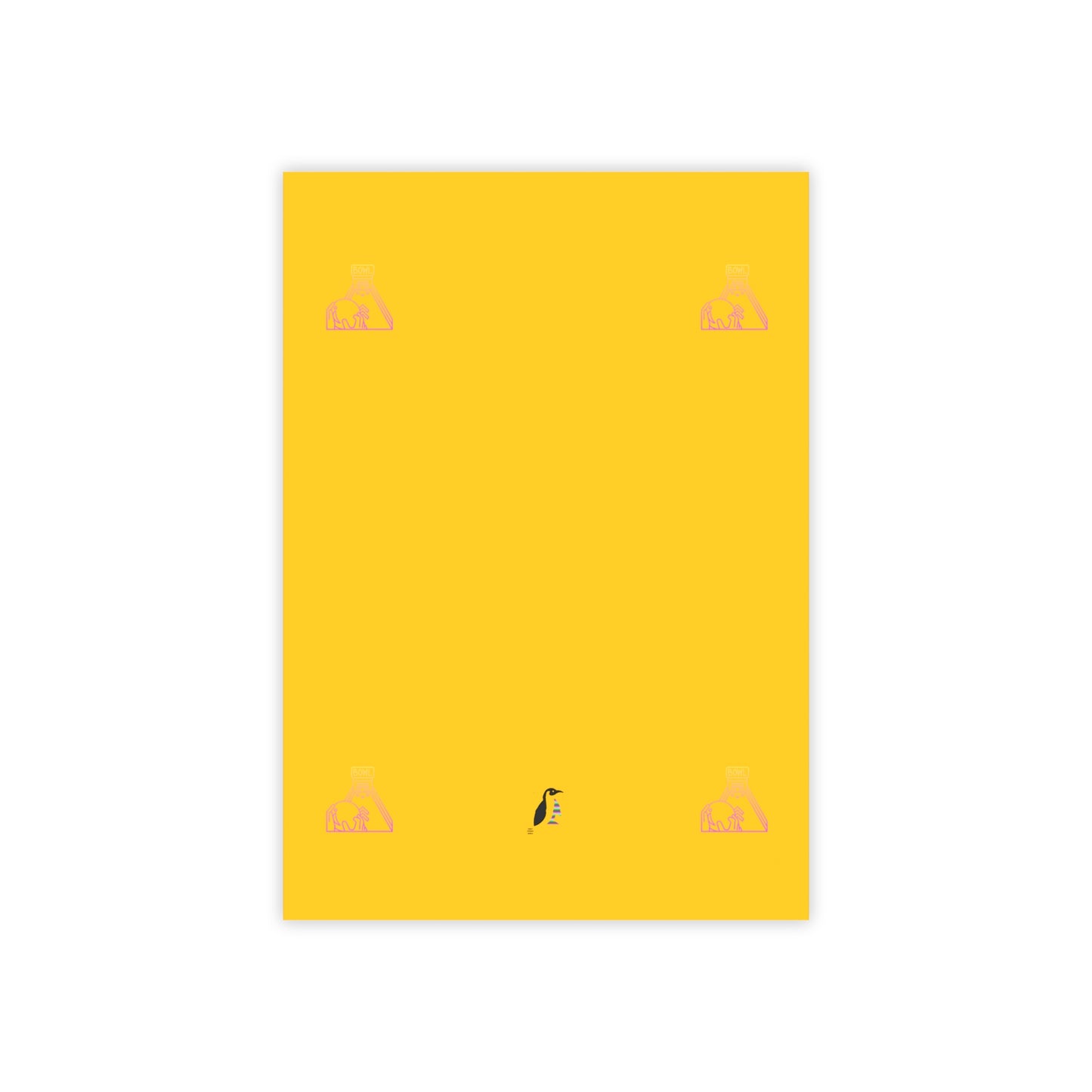 Post-it® Note Pads: Bowling Yellow