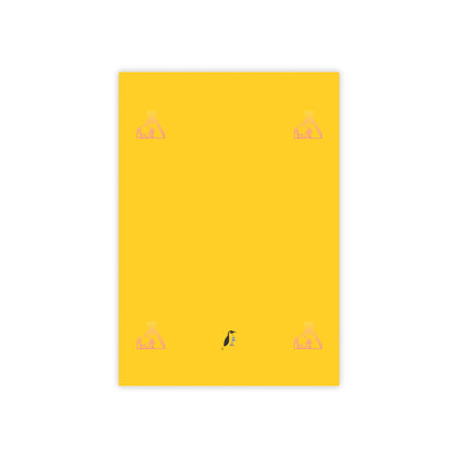 Post-it® Note Pads: Bowling Yellow