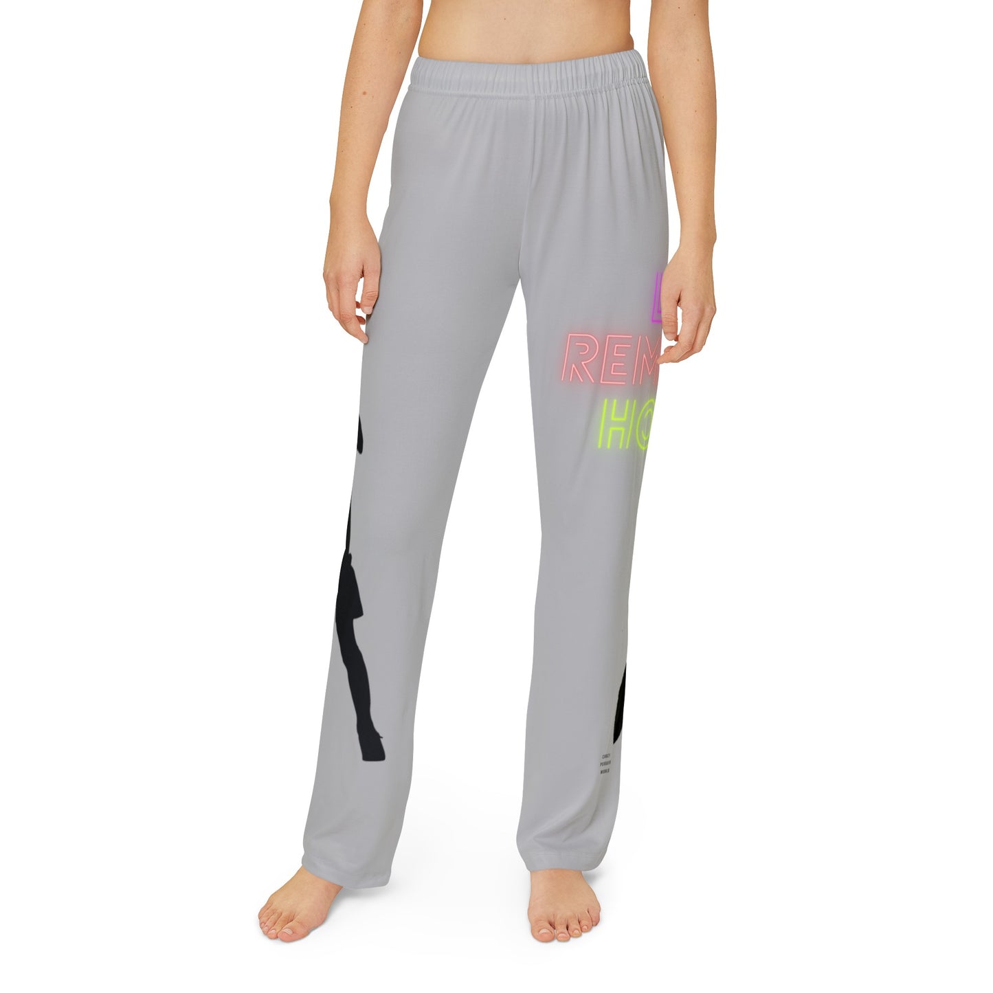 Kids Pajama Pants: Soccer Lite Grey