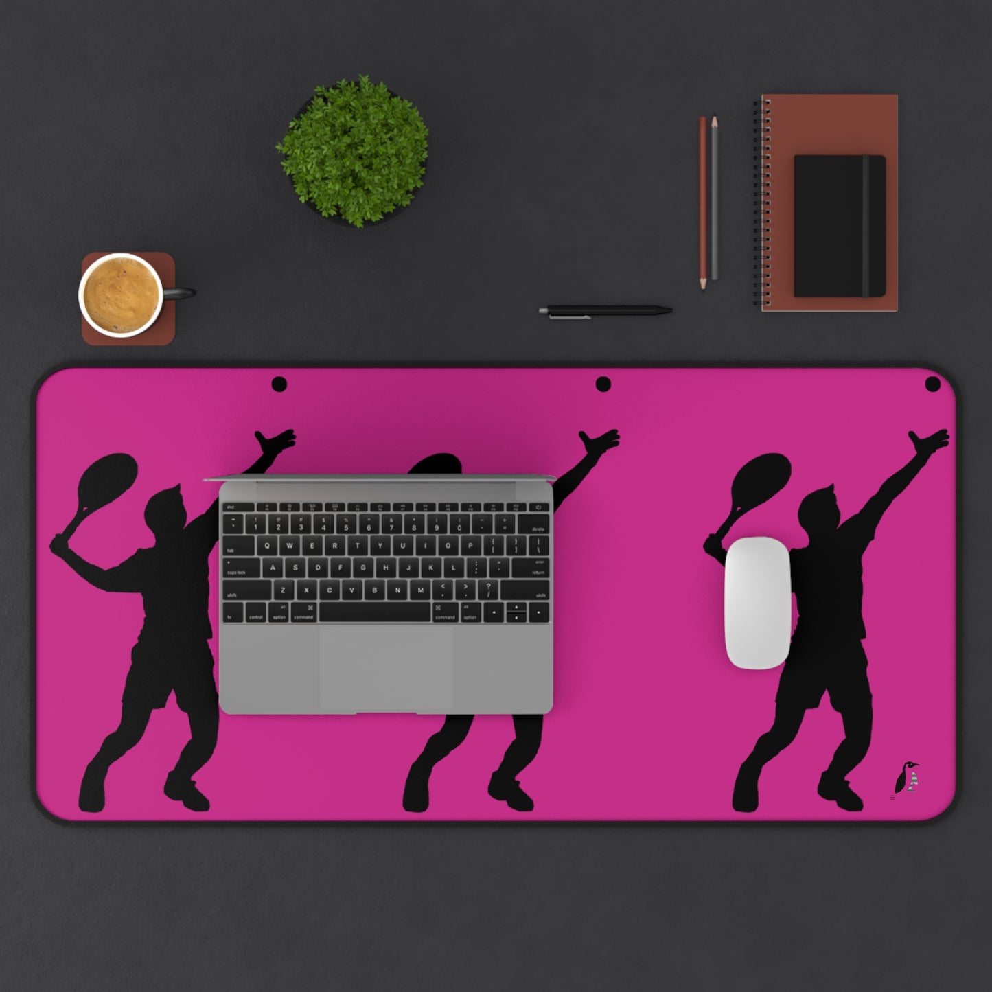 Desk Mat: Tennis Pink