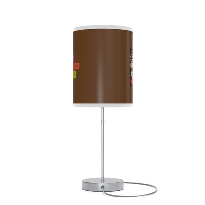 Lamp on a Stand, US|CA plug: Dragons Brown