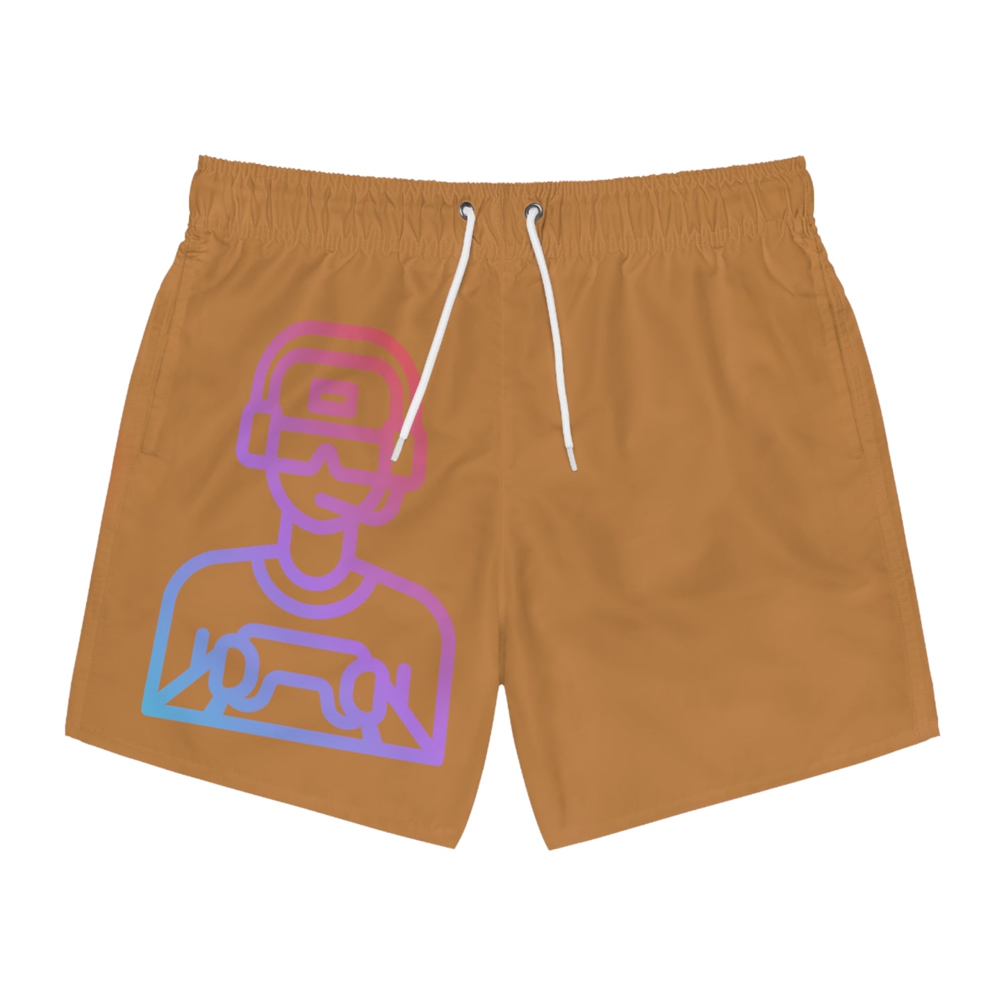 Swim Trunks: Gaming Lite Brown