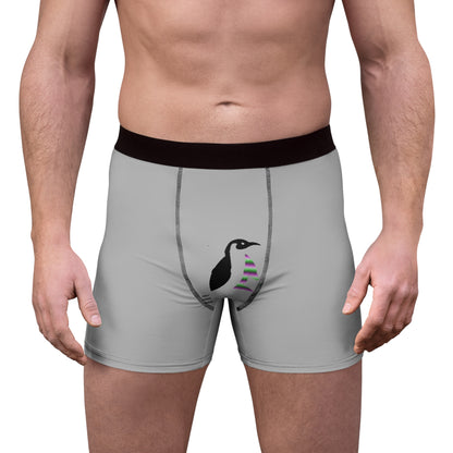 Men's Boxer Briefs Football Lite Grey