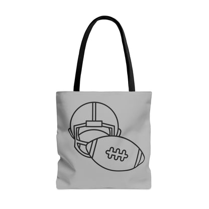 Tote Bag: Football Lite Grey