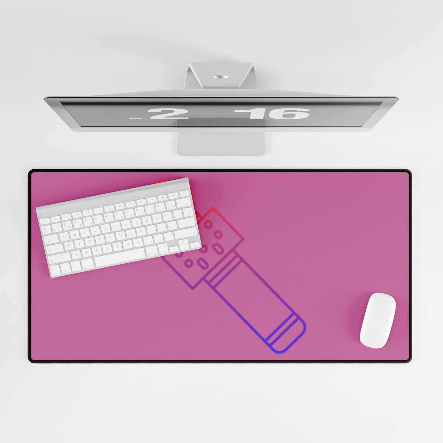 Desk Mats: Music Lite Pink