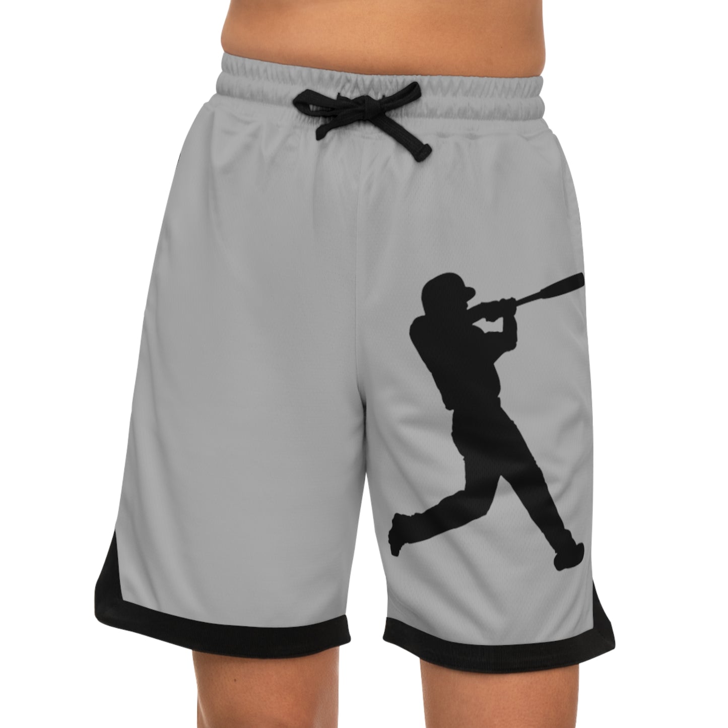 Basketball Rib Shorts: Baseball Lite Grey