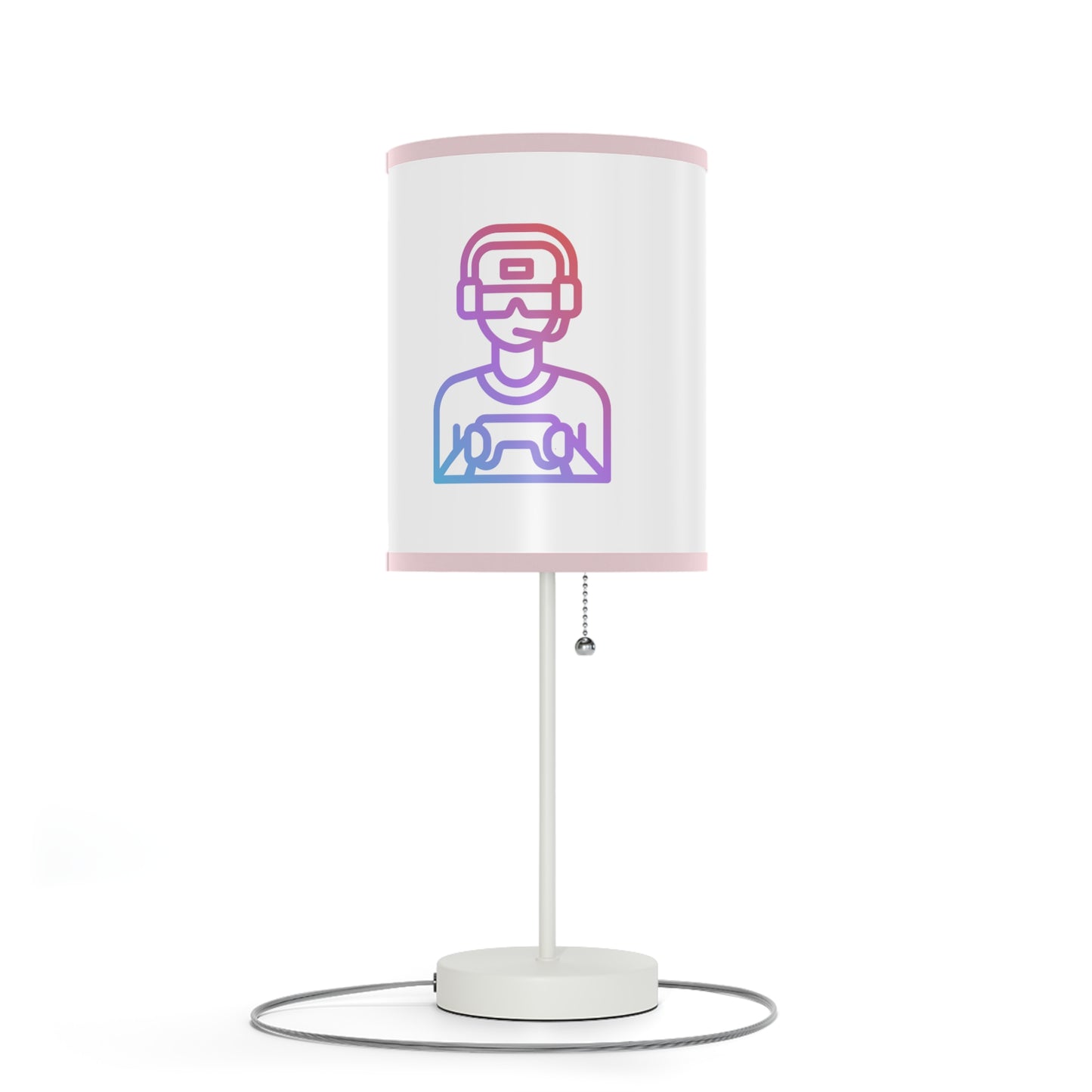 Lamp on a Stand, US|CA plug: Gaming White 