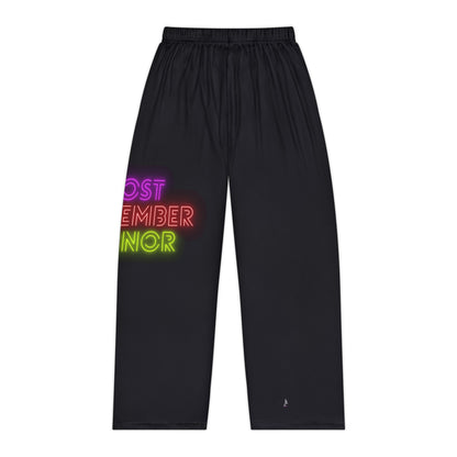 Women's Pajama Pants: Lost Remember Honor Black