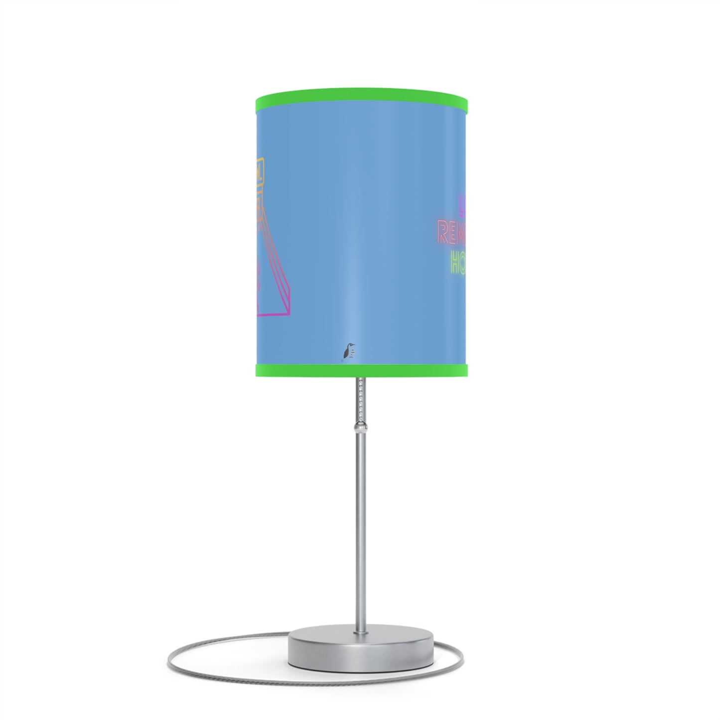 Lamp on a Stand, US|CA plug: Bowling Lite Blue