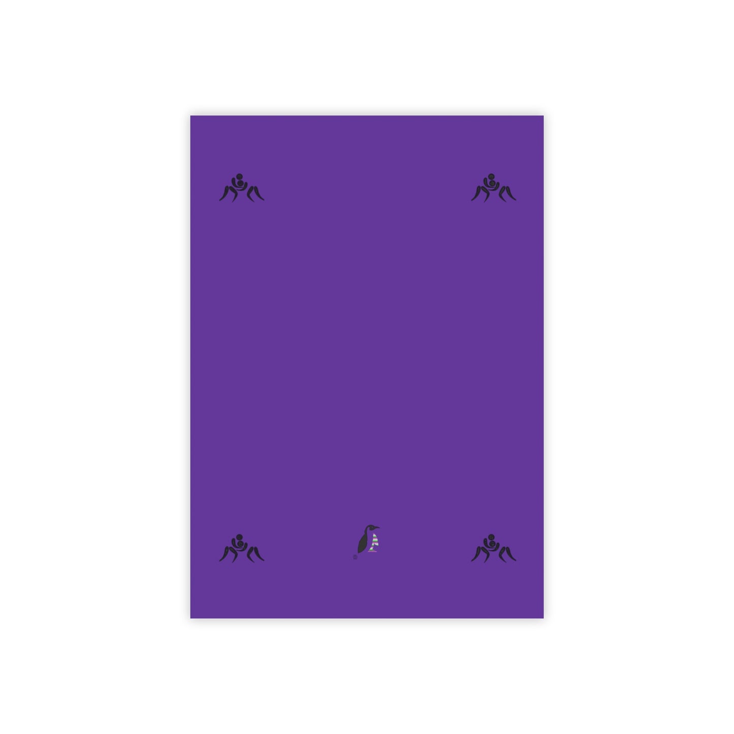 Post-it® Note Pads: Wrestling Purple