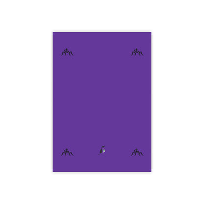 Post-it® Note Pads: Wrestling Purple