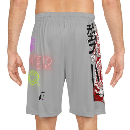 Basketball Shorts: Dragons Lite Grey