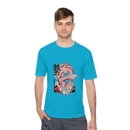 Moisture Wicking Tee: Dragons #2