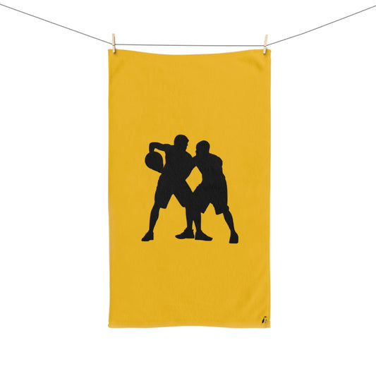 Hand Towel: Basketball Yellow