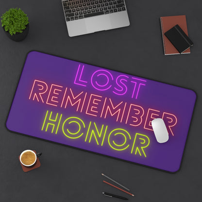 Desk Mat: Lost Remember Honor Purple